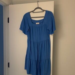 LOFT Blue Mini Dress